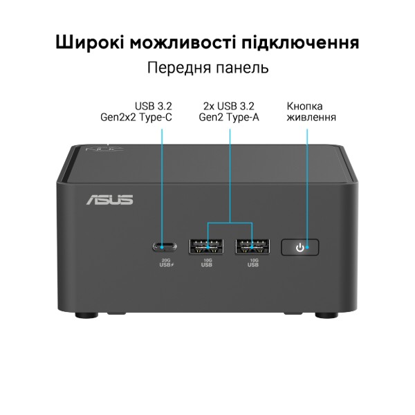 Фото - Неттоп-баребон Asus NUC 15 pro RNUC15CRHU700002 (90AR00Q2-M000A0)